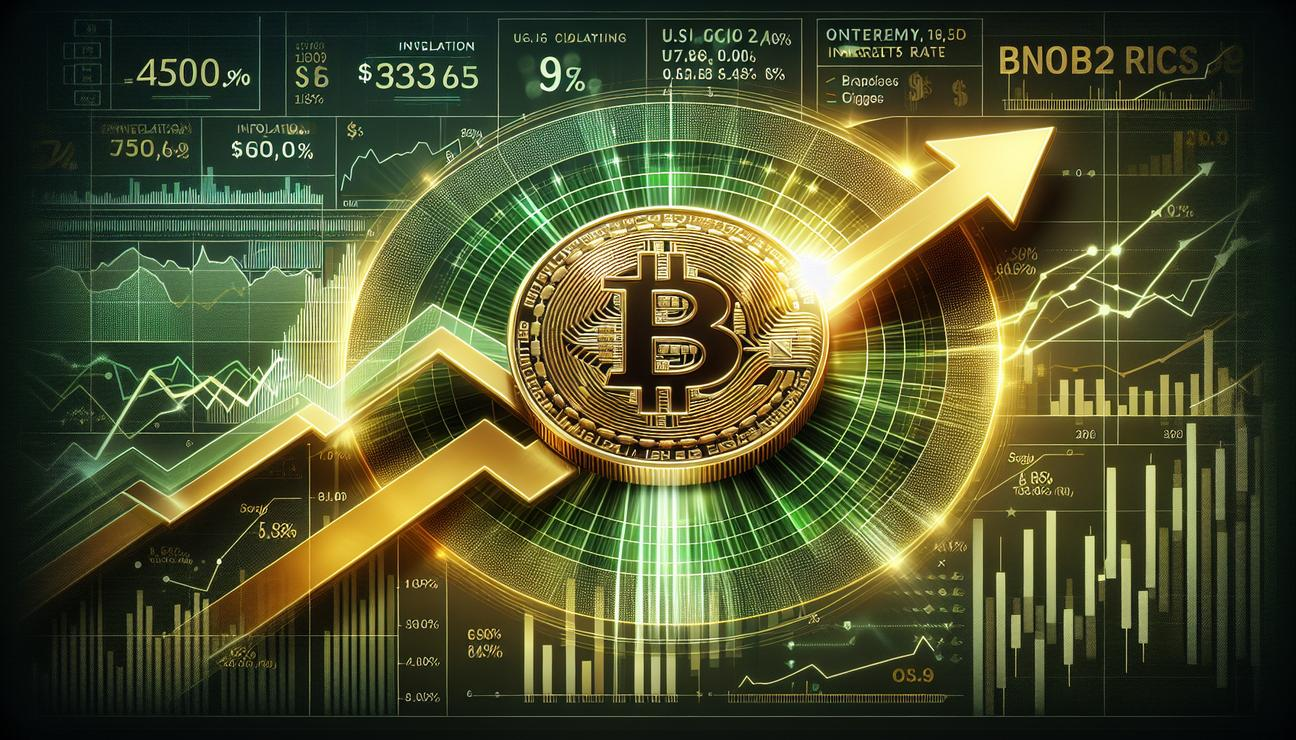 Bitcoin Price Rises After Lower US Inflation Report