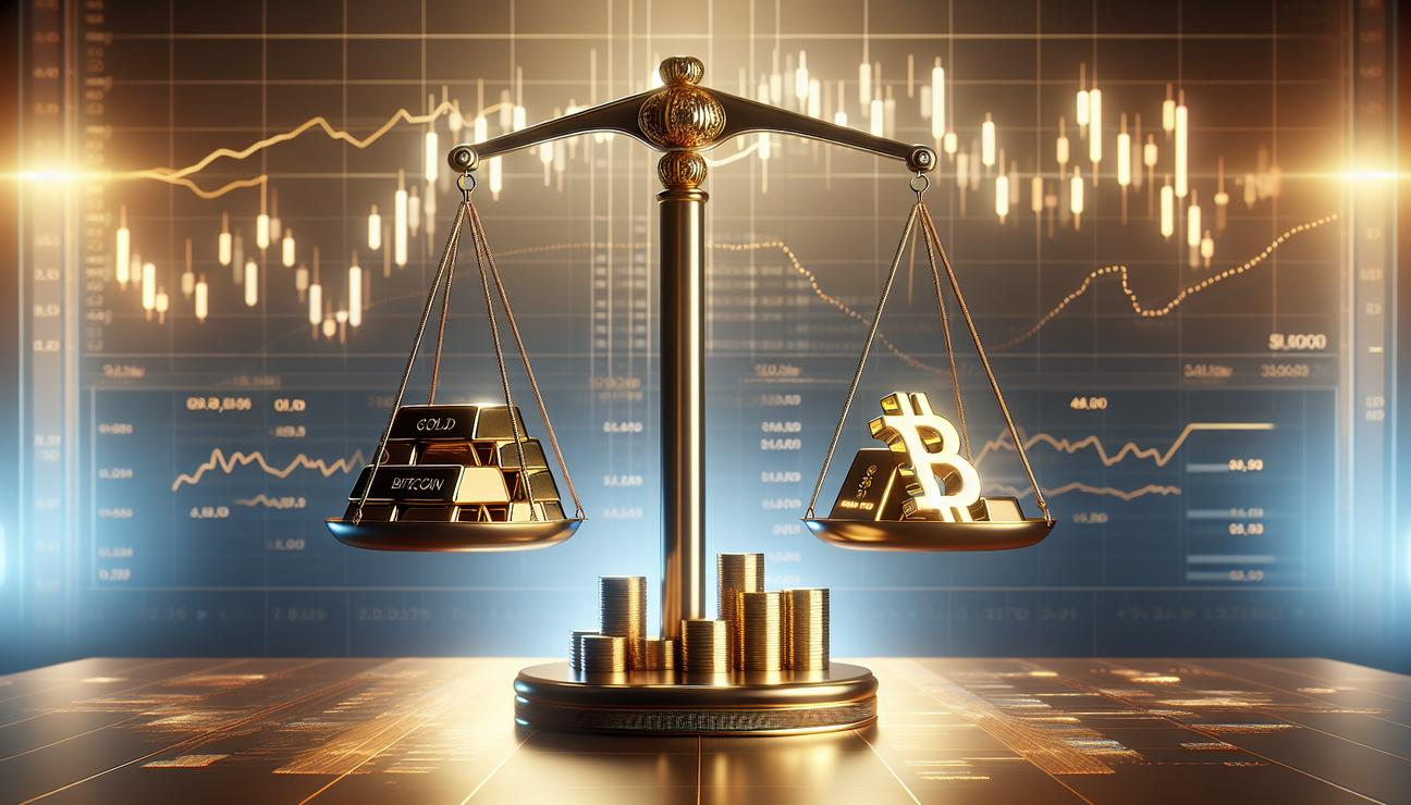 Gold Reaches Record High, Surpassing Bitcoin Gains