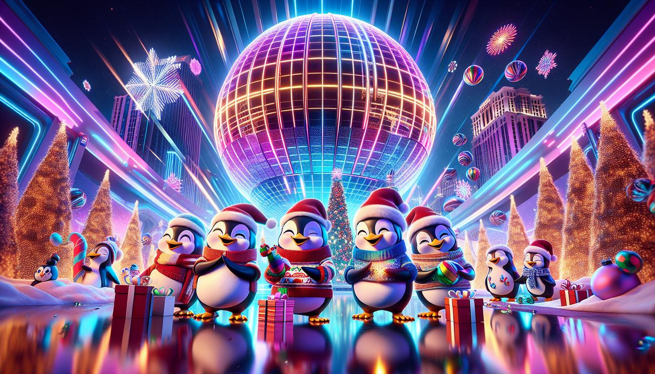 Pudgy Penguins Advertises on Las Vegas Sphere, Avoiding Previous Crypto Pitfalls