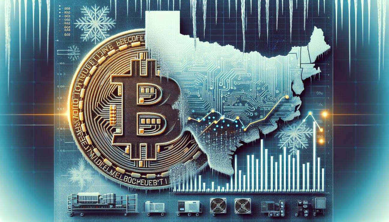 Bitcoin Hashrate Plunges as Texas Miners Are Forced Offline by Ice Storm