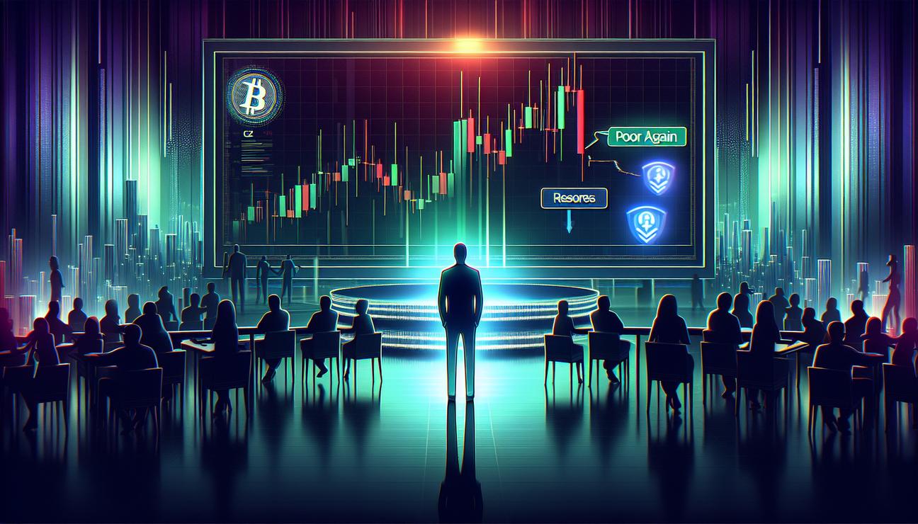 Binance founder CZ posts ‘Poor again’ as Bitcoin slips, sparking questions about the exchange’s role in market moves
